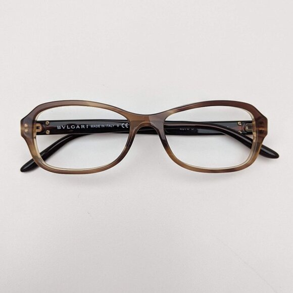 🕶️Bvlgari 4076-B 5240 Eyeglasses 53/16 140 /KAD129🕶️​ - Picture 1 of 7